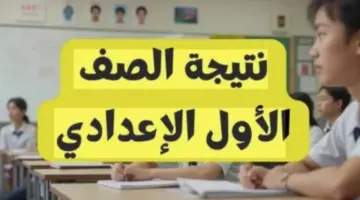 الاستعلام عن نتيجة الصف الأول الإعدادي في محافظة الجيزة بالرقم القومي.. رابط مباشر الآن